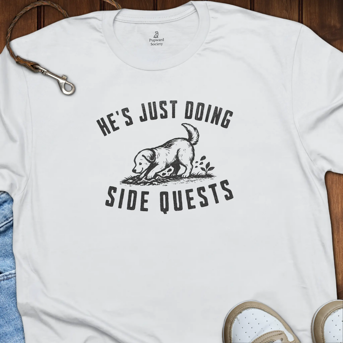 He's Just Doing Side Quests T-Shirt