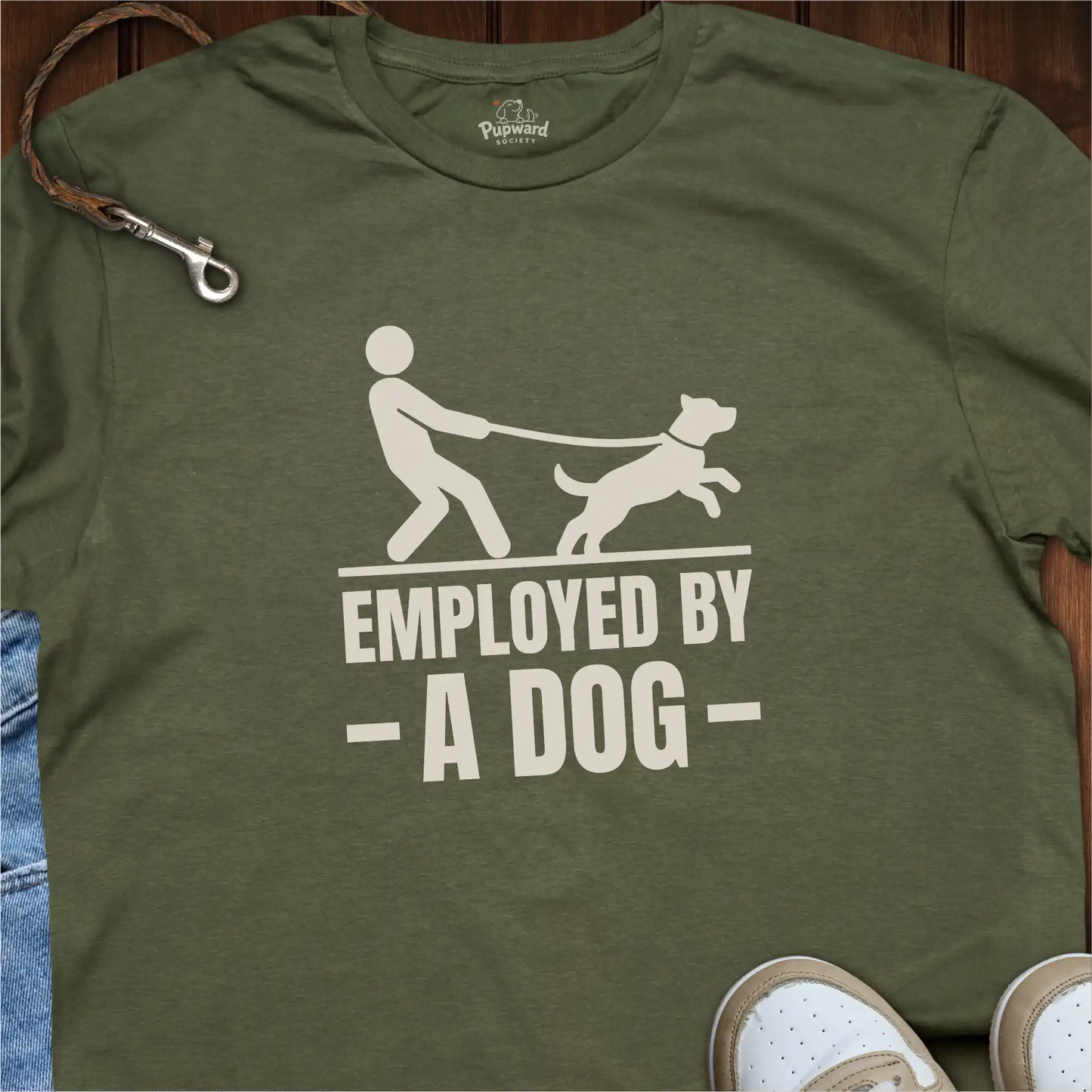 Employed by a Dog T-Shirt