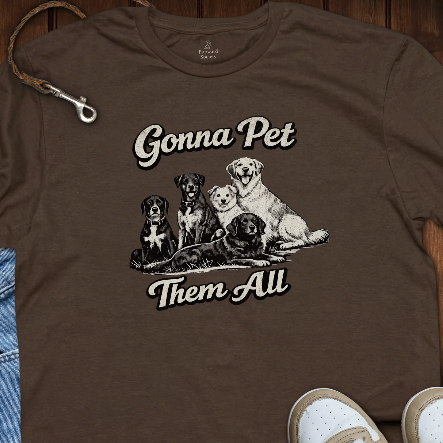 Gonna Pet Them All Dog T-Shirt