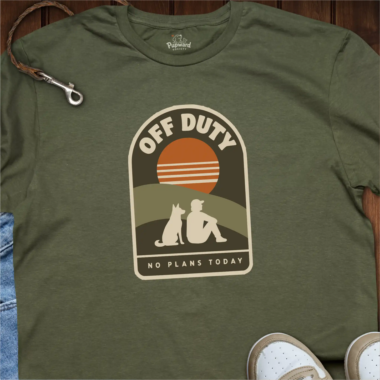 Off Duty No Plans Today T-Shirt