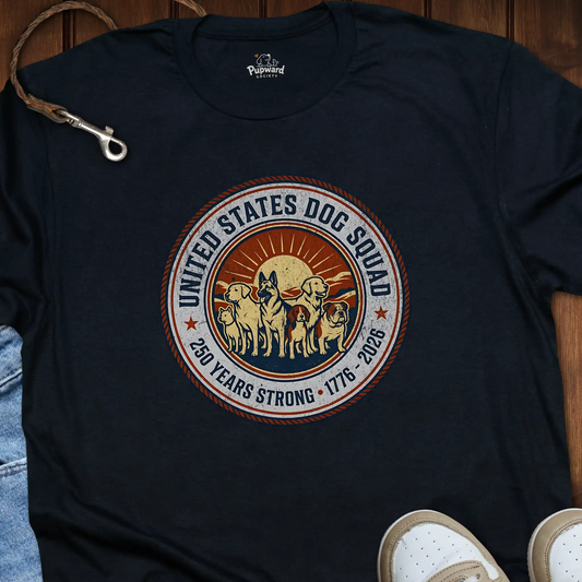 United States Dog Squad: 250 Years Strong Tee