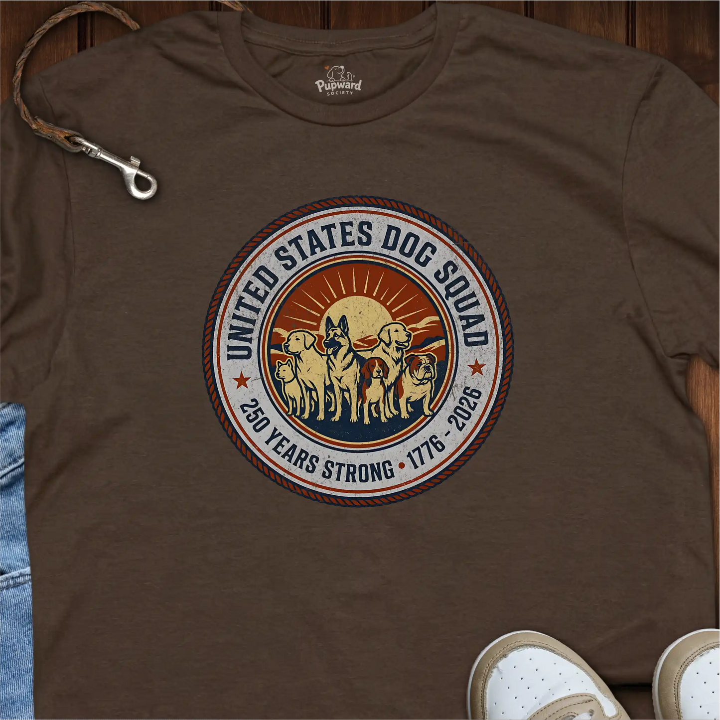 United States Dog Squad: 250 Years Strong Tee