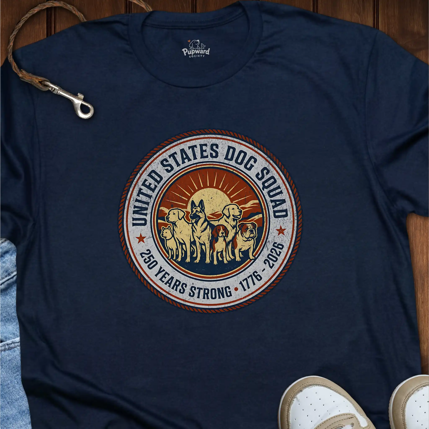 United States Dog Squad: 250 Years Strong Tee