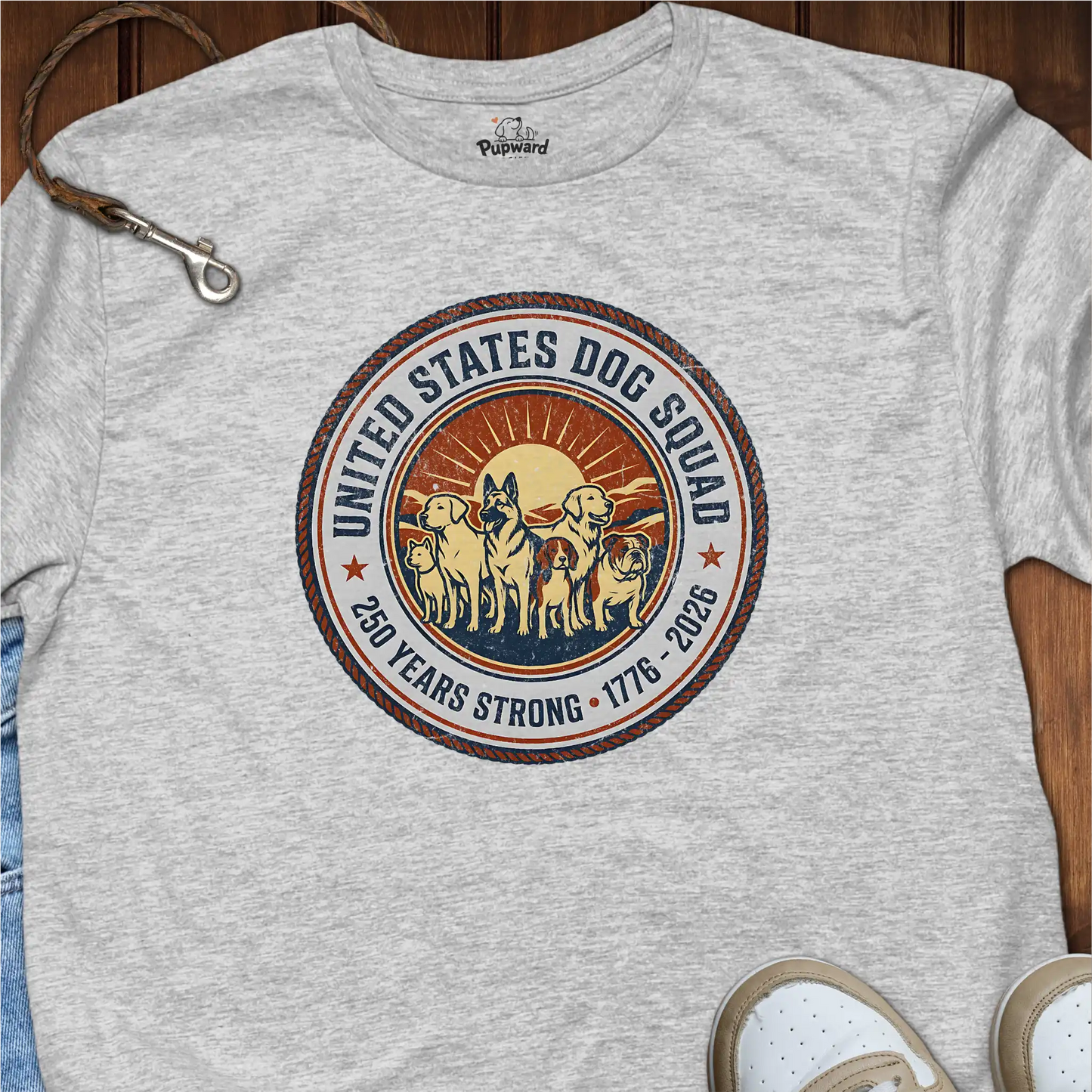 United States Dog Squad: 250 Years Strong Tee