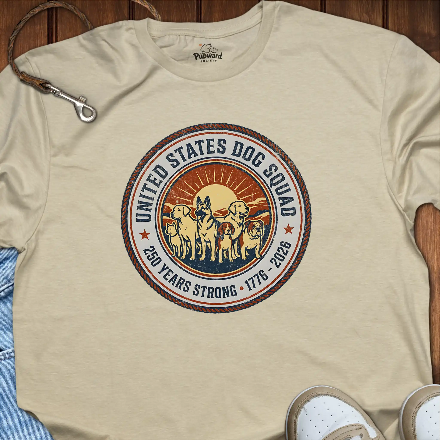 United States Dog Squad: 250 Years Strong Tee