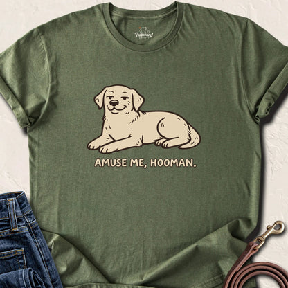 Amuse Me Hooman — Military Green standard