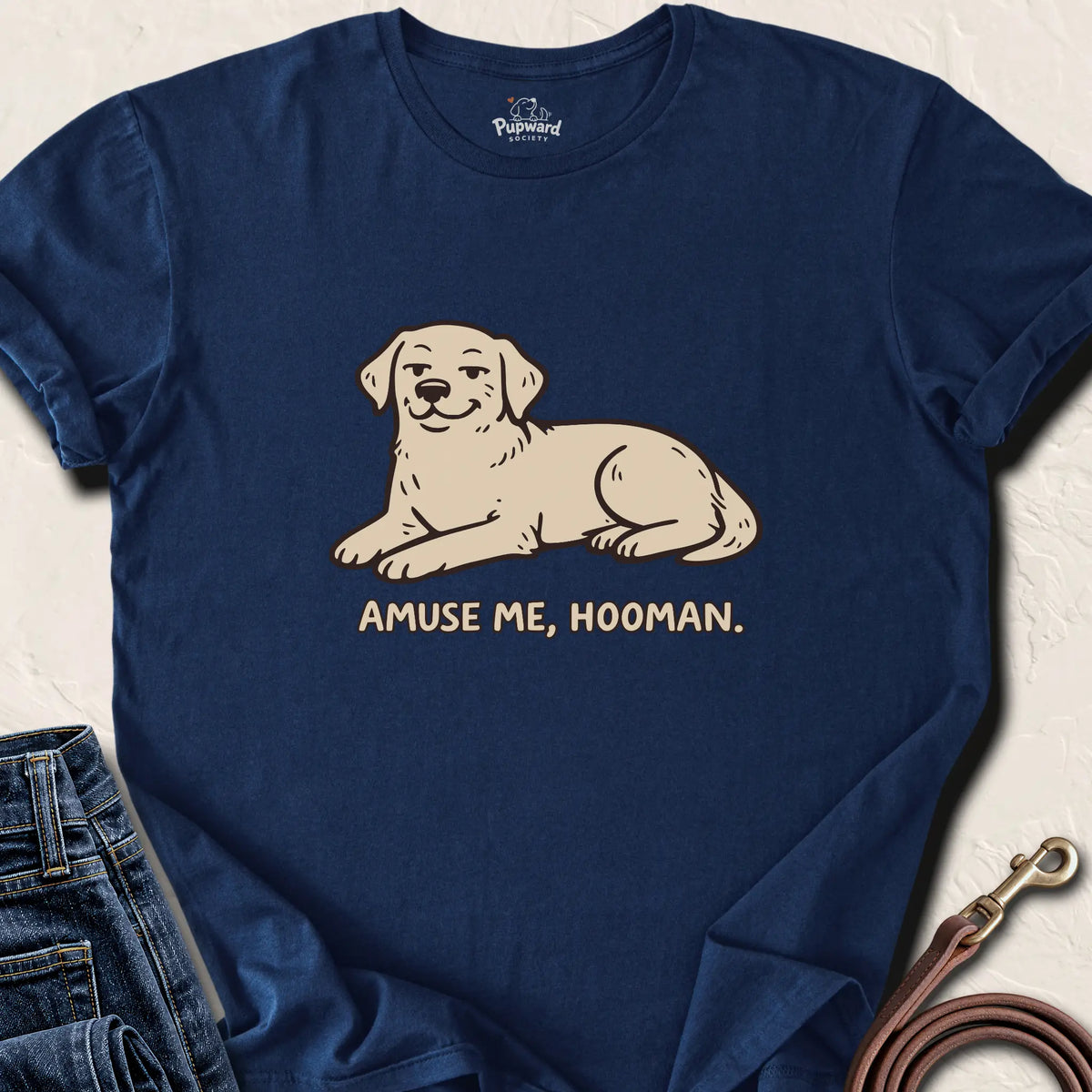 Amuse Me Hooman — Navy standard