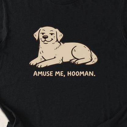 Amuse Me Hooman — Black zoomed