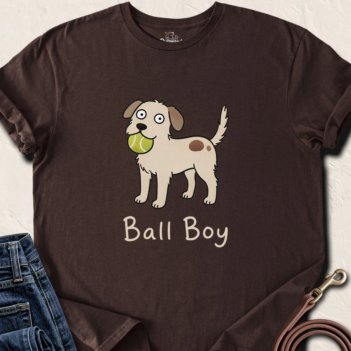 Ball Boy T-Shirt — Dark Chocolate standard