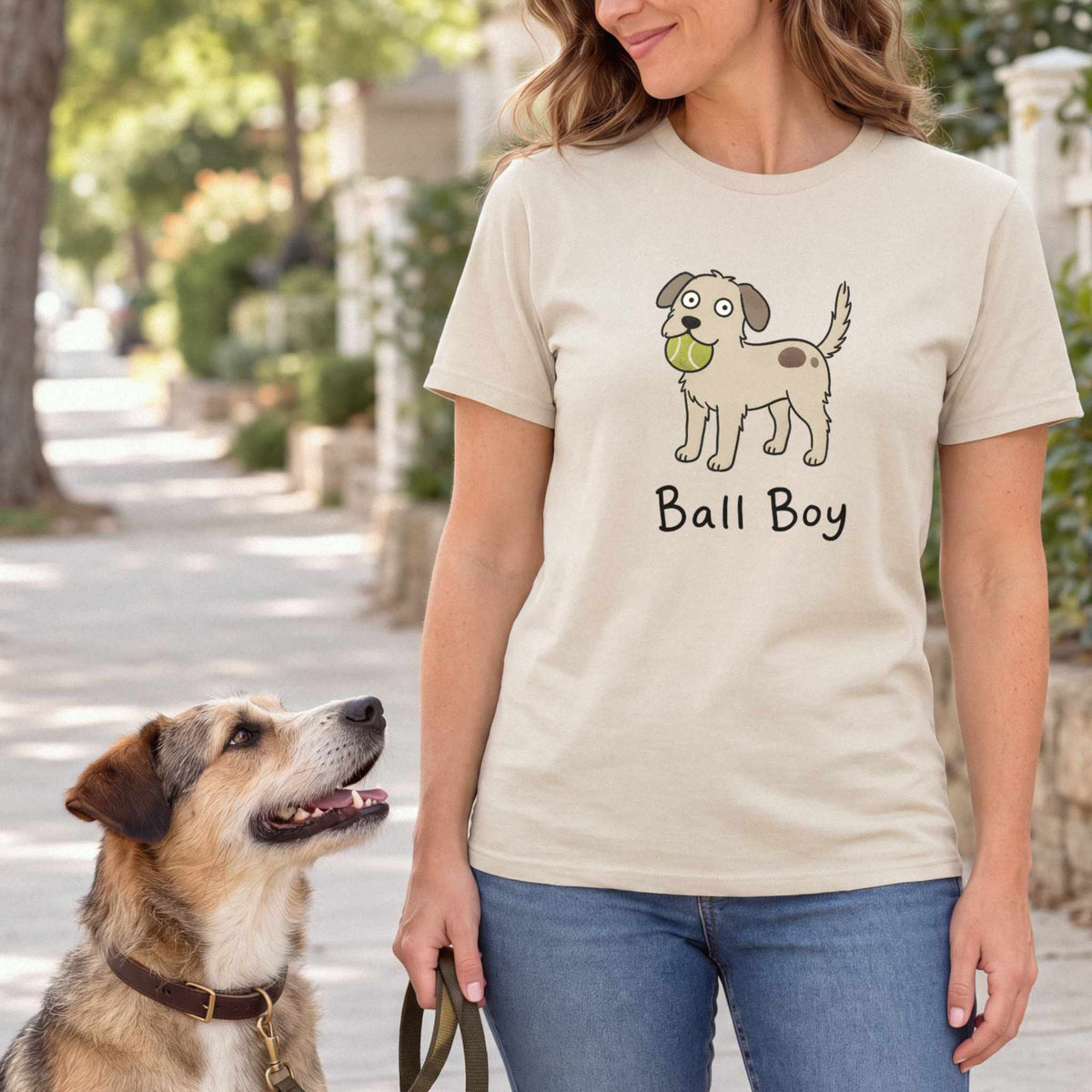 Ball Boy T-Shirt — Sand female