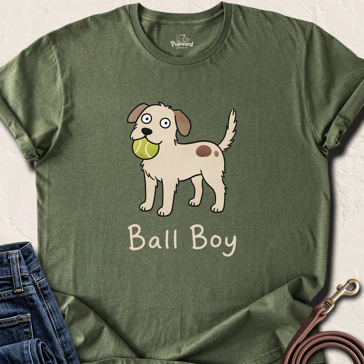 Ball Boy T-Shirt — Military Green standard