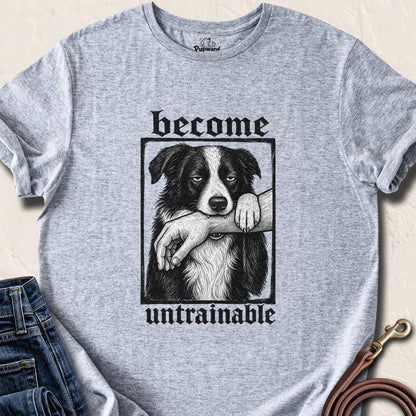 Become Untrainable T-Shirt — Sport Grey standard