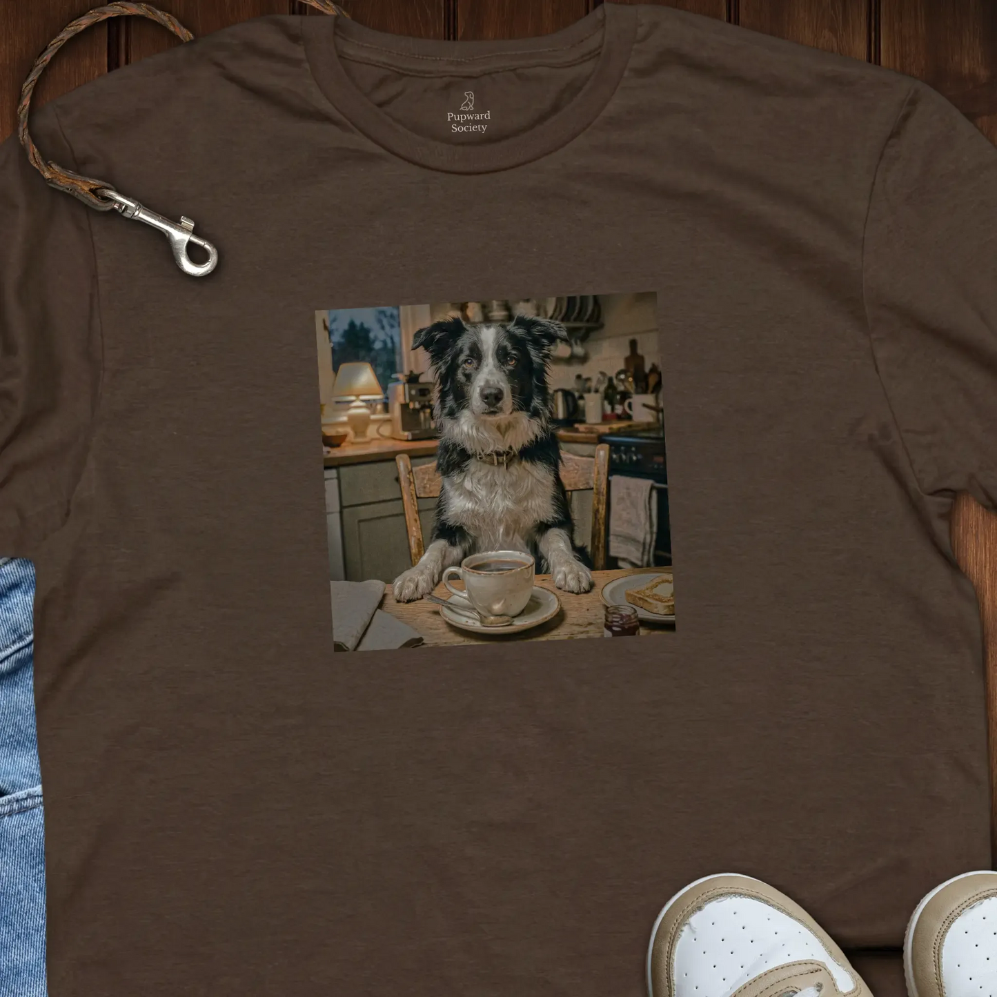Border Collie Coffee T-Shirt