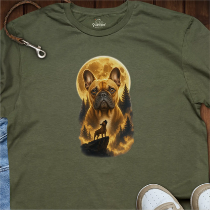 Boston Terrier Moon T-Shirt