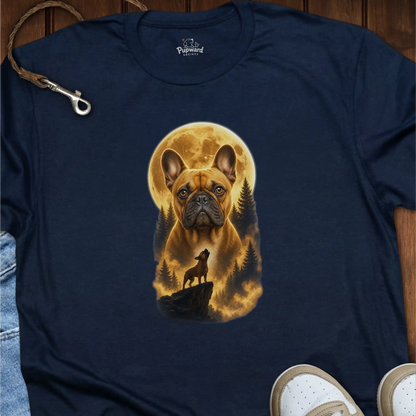 Boston Terrier Moon T-Shirt