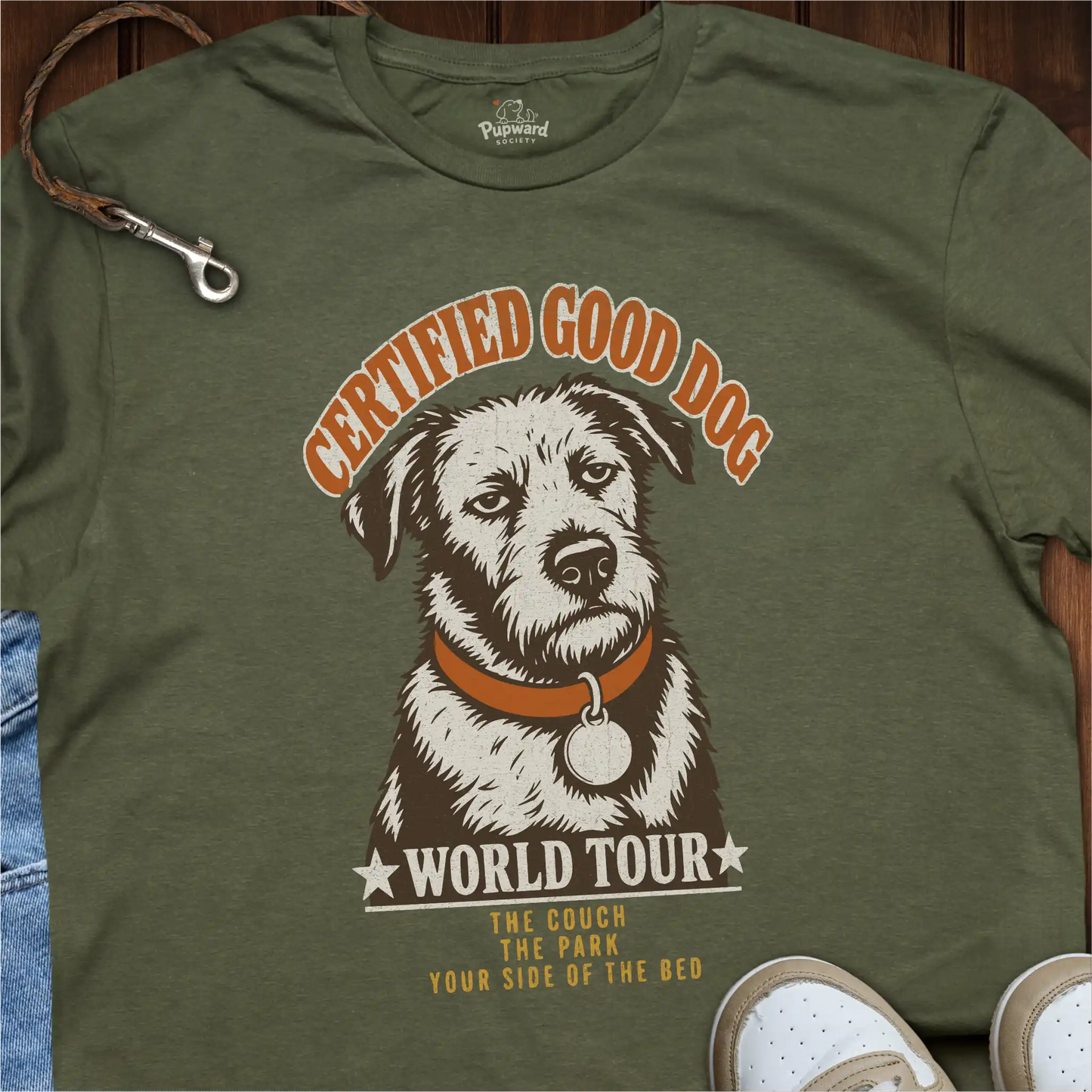 Certified Good Dog World Tour T-Shirt