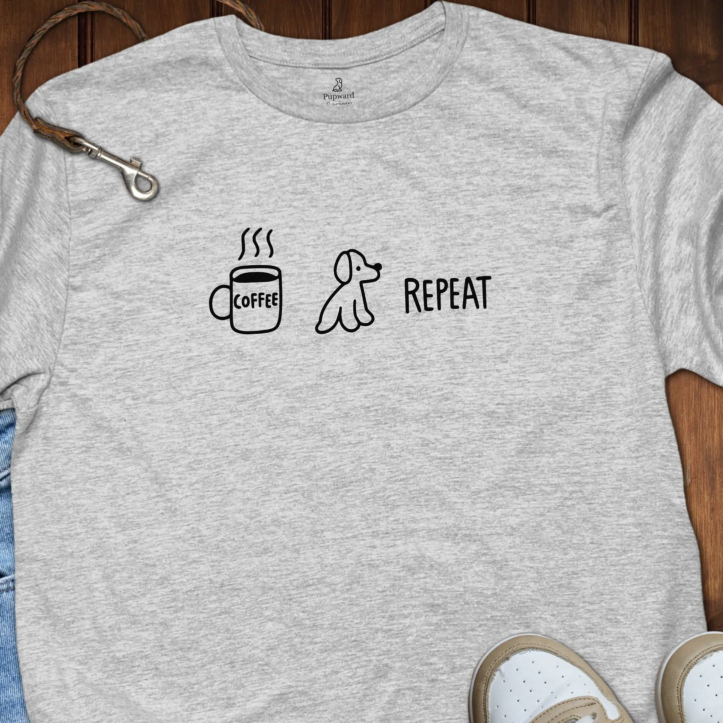 Coffee, Dog, Repeat T-Shirt