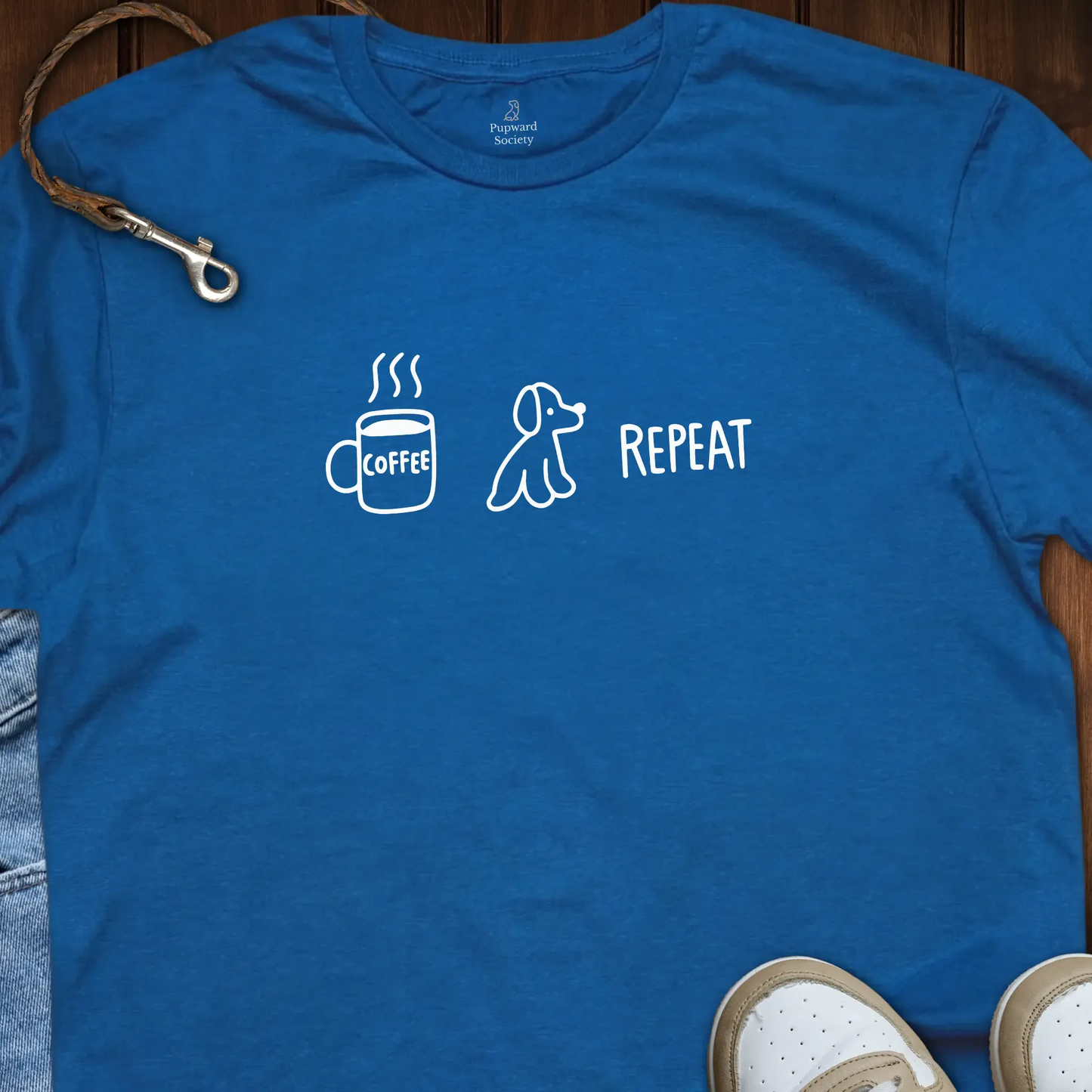 Coffee, Dog, Repeat T-Shirt