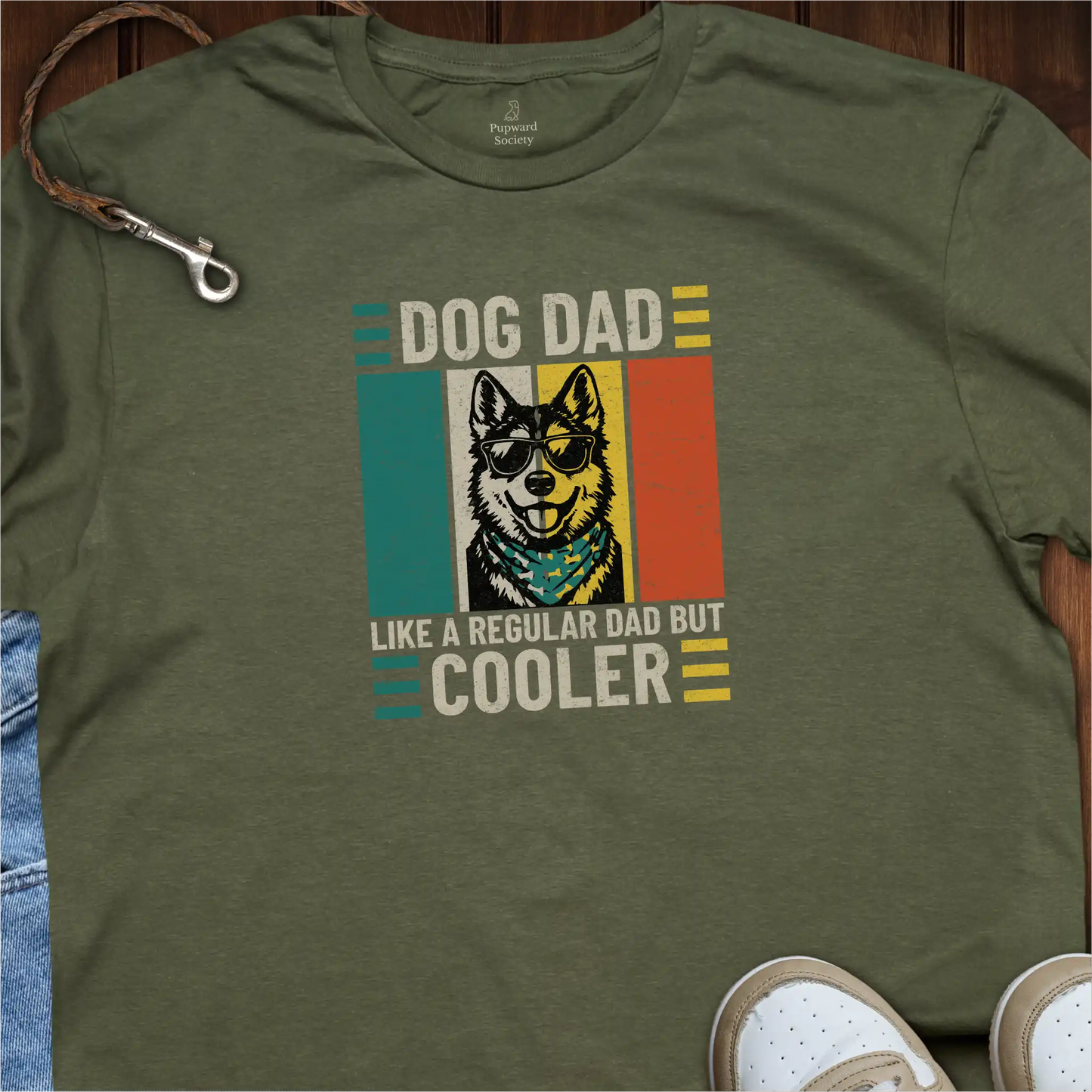 Dog Dad Like A Regular Dad But Cooler T-Shirt