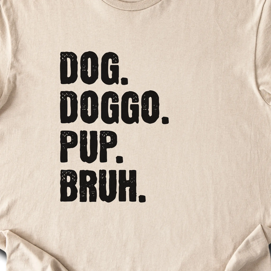 Dog Doggo Pup Bruh — Sand zoomed