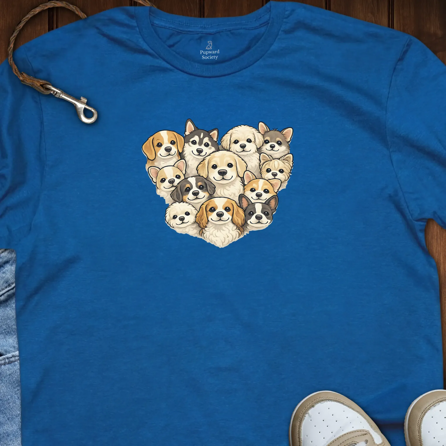 Dog Heart Collage T-Shirt