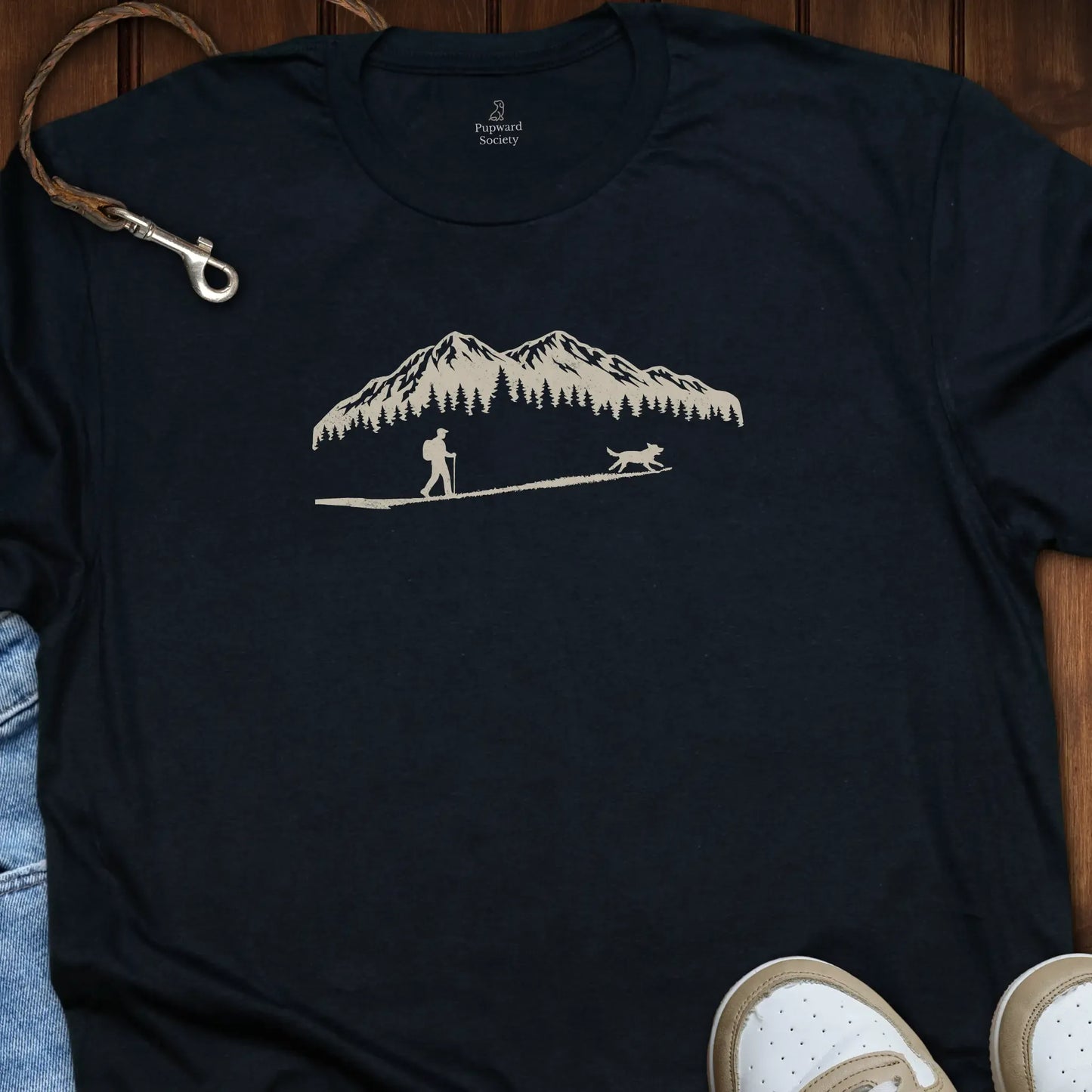 Hiking With Dog T-Shirt