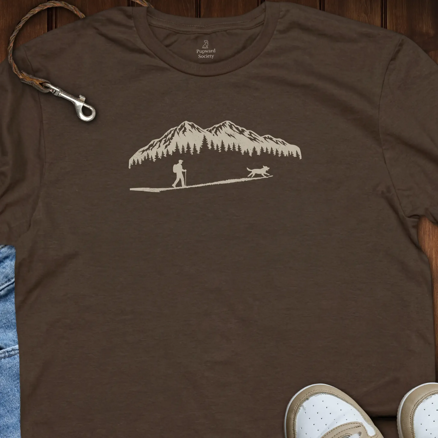 Hiking With Dog T-Shirt