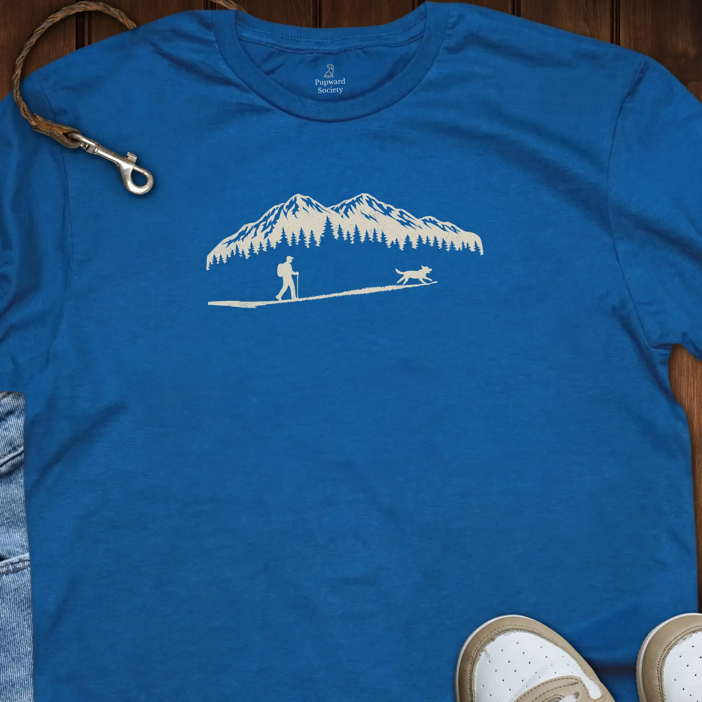 Hiking With Dog T-Shirt