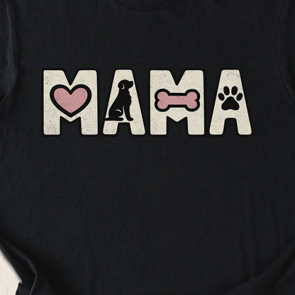 Dog MAMA — Black zoomed