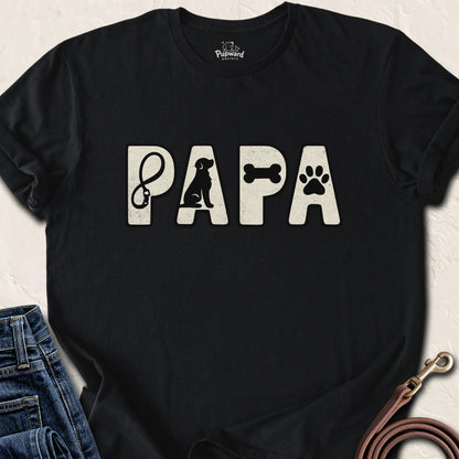 Dog PAPA — Black standard
