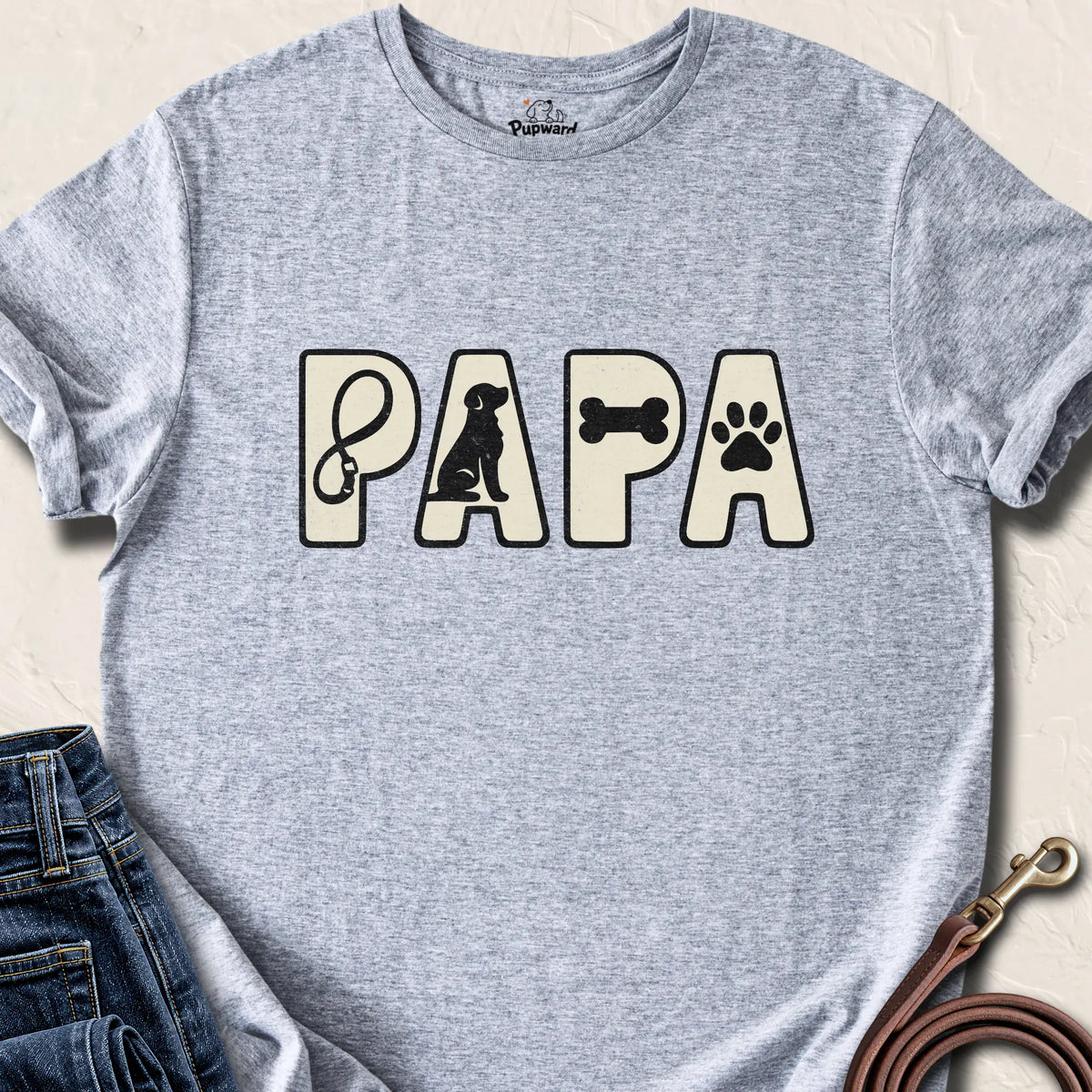 Dog PAPA — Sport Grey standard