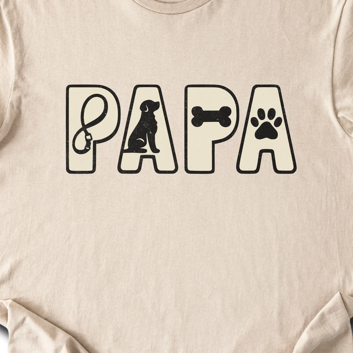 Dog PAPA — Sand zoomed