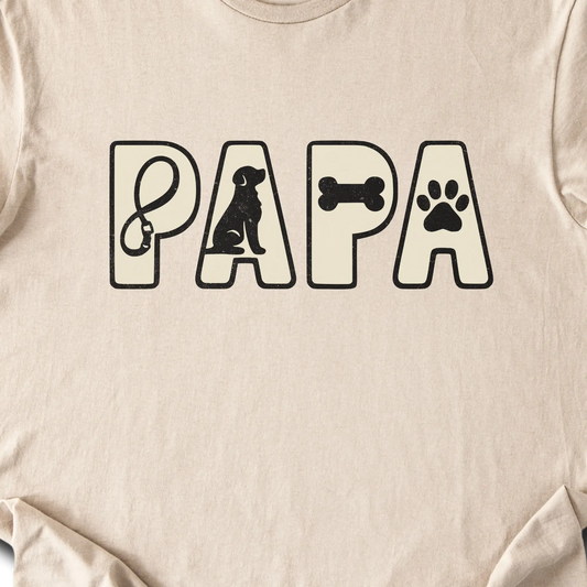 Dog PAPA — Sand zoomed