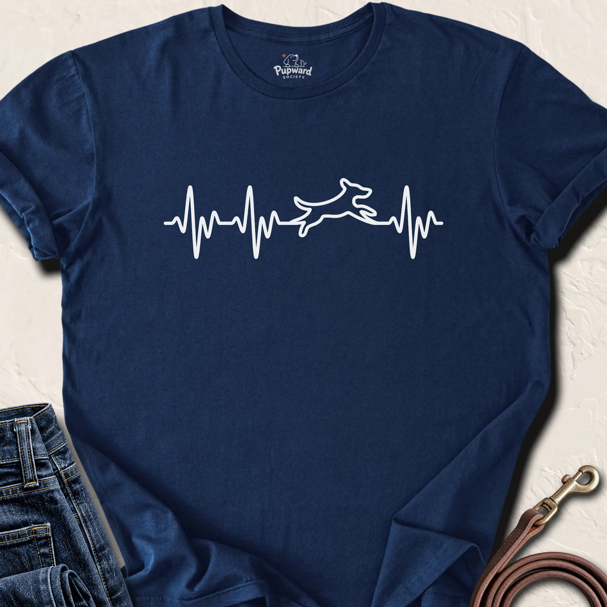 Dog Pulse Shirt — Navy standard