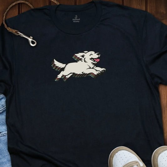 Dog Retro Multicolor T-Shirt