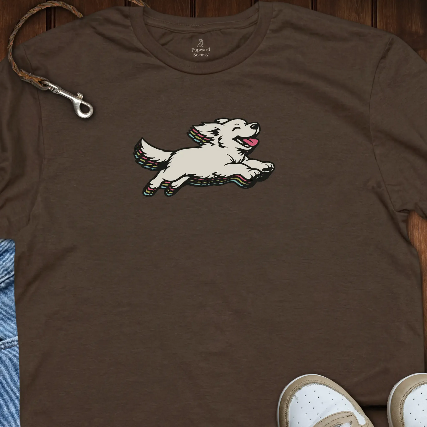 Dog Retro Multicolor T-Shirt