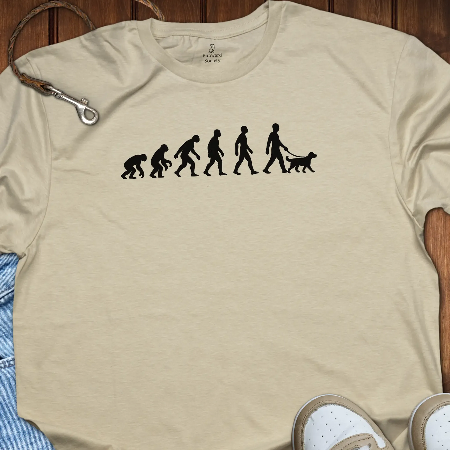 Dog Walking Evolution T-Shirt