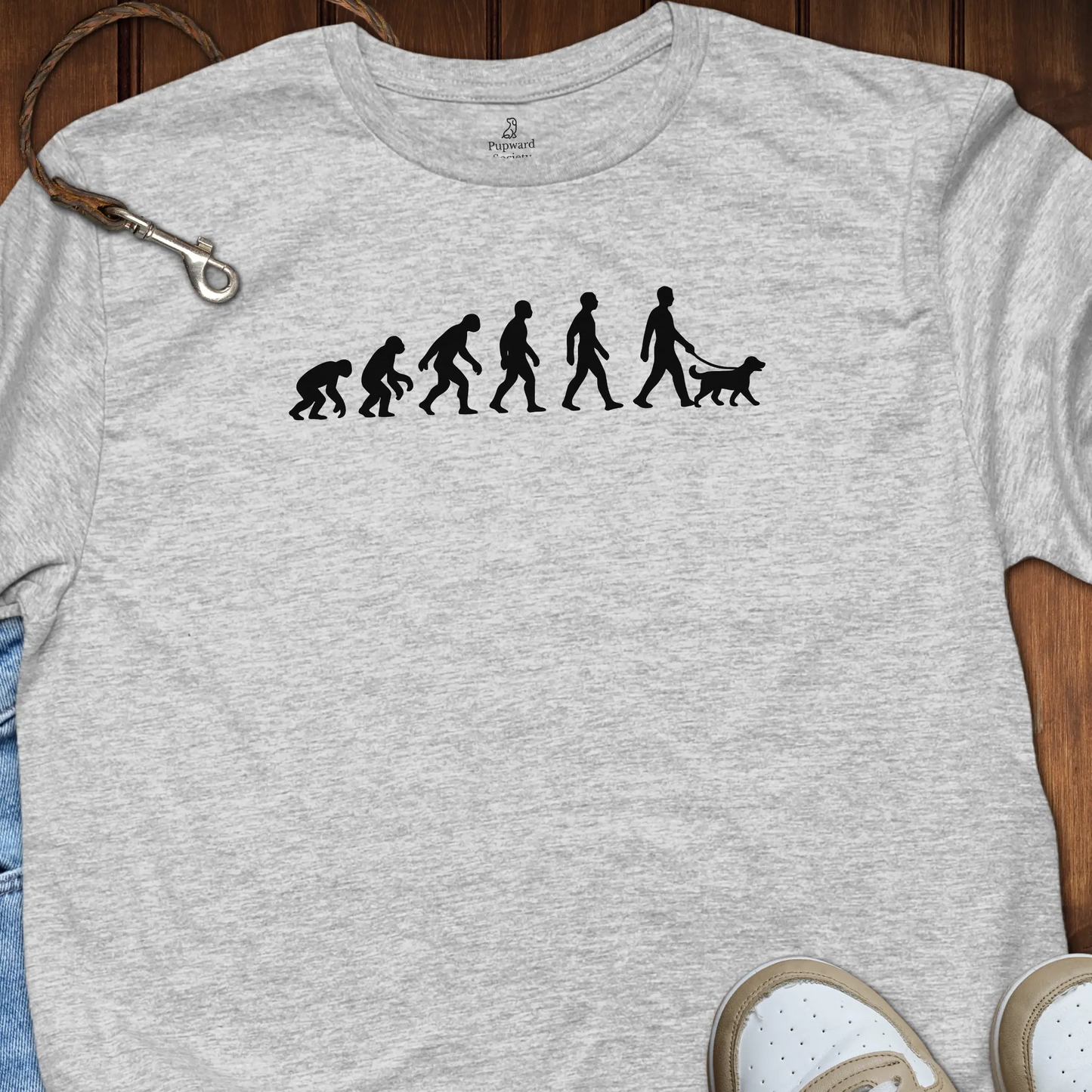 Dog Walking Evolution T-Shirt