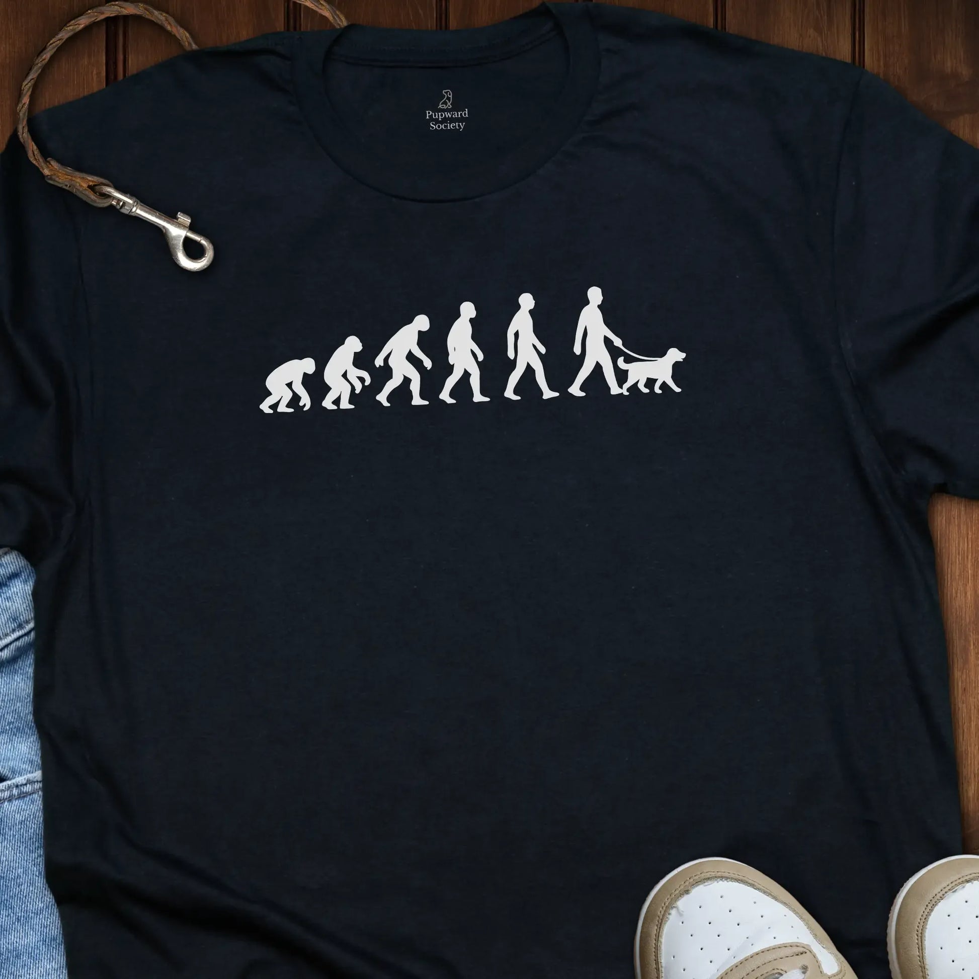 Dog Walking Evolution T-Shirt