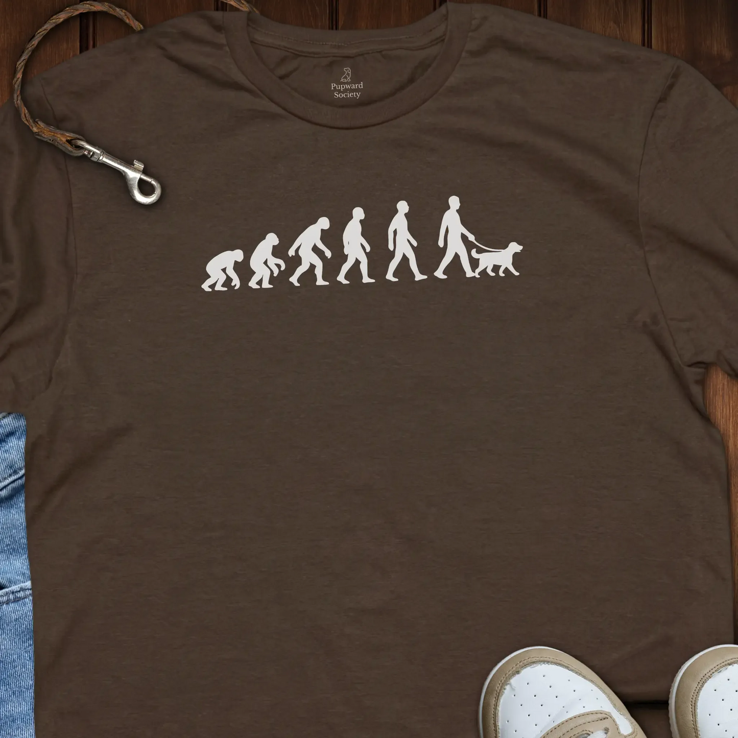 Dog Walking Evolution T-Shirt