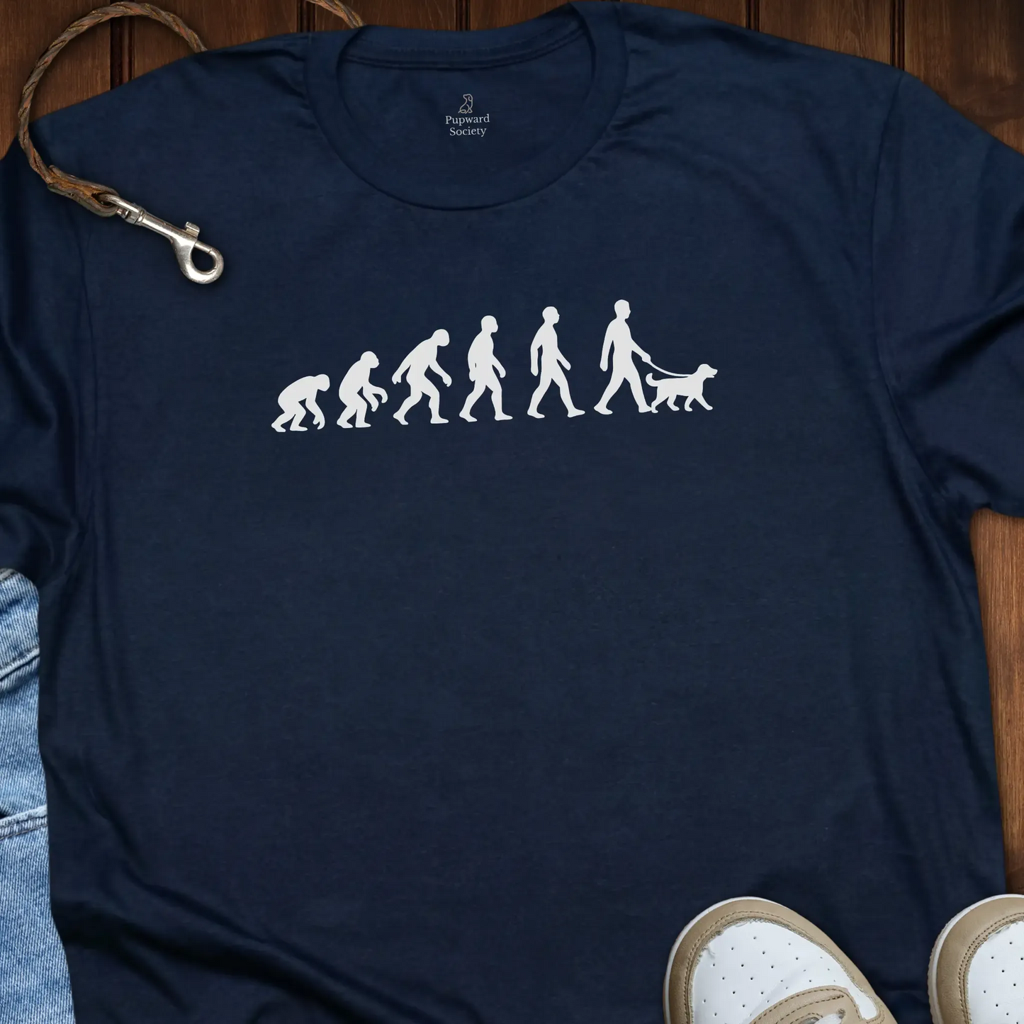 Dog Walking Evolution T-Shirt
