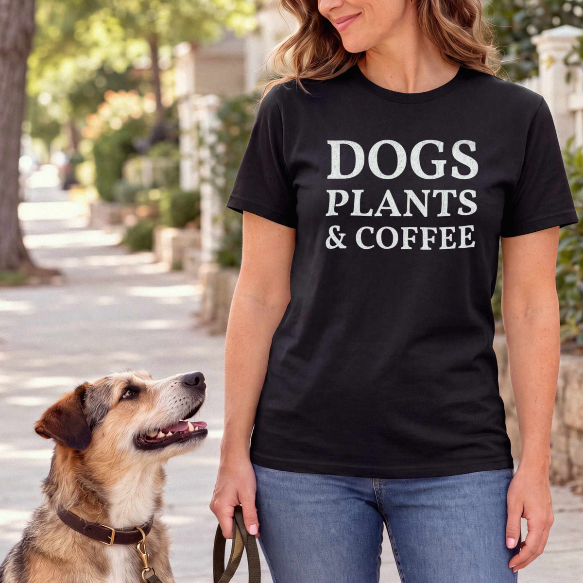 Dogs, Plants & Coffee — Black female