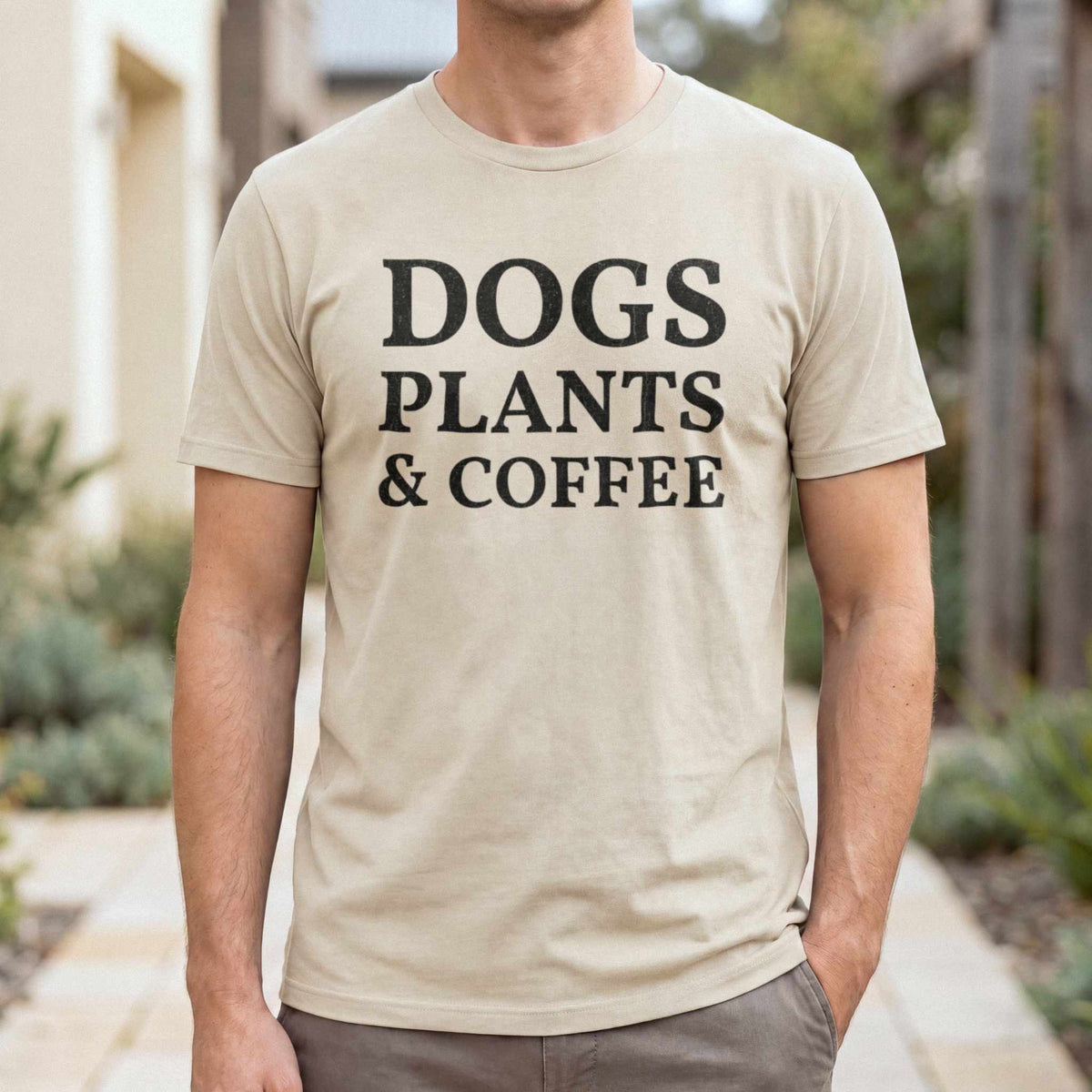 Dogs, Plants & Coffee — Sand male