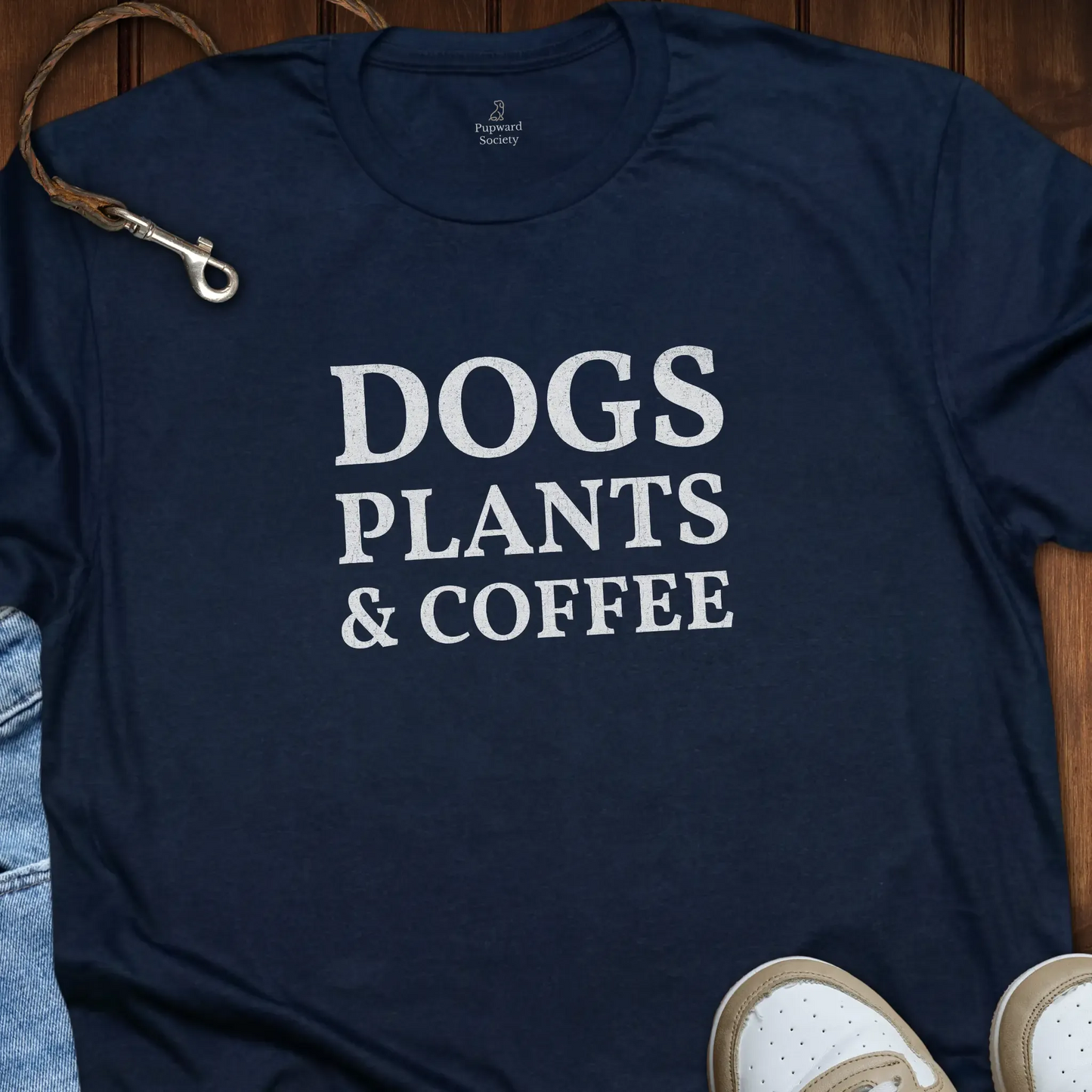Dogs, Plants & Coffee T-Shirt