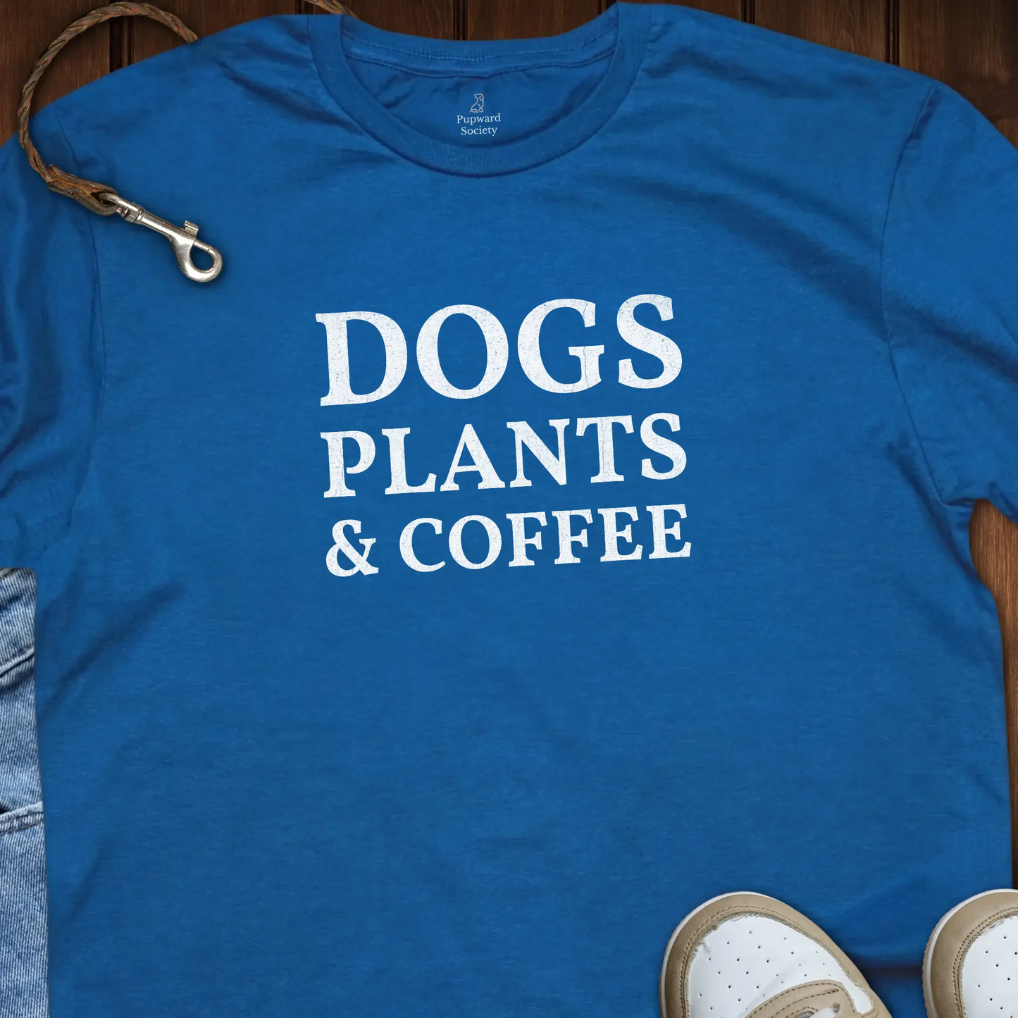 Dogs, Plants & Coffee T-Shirt