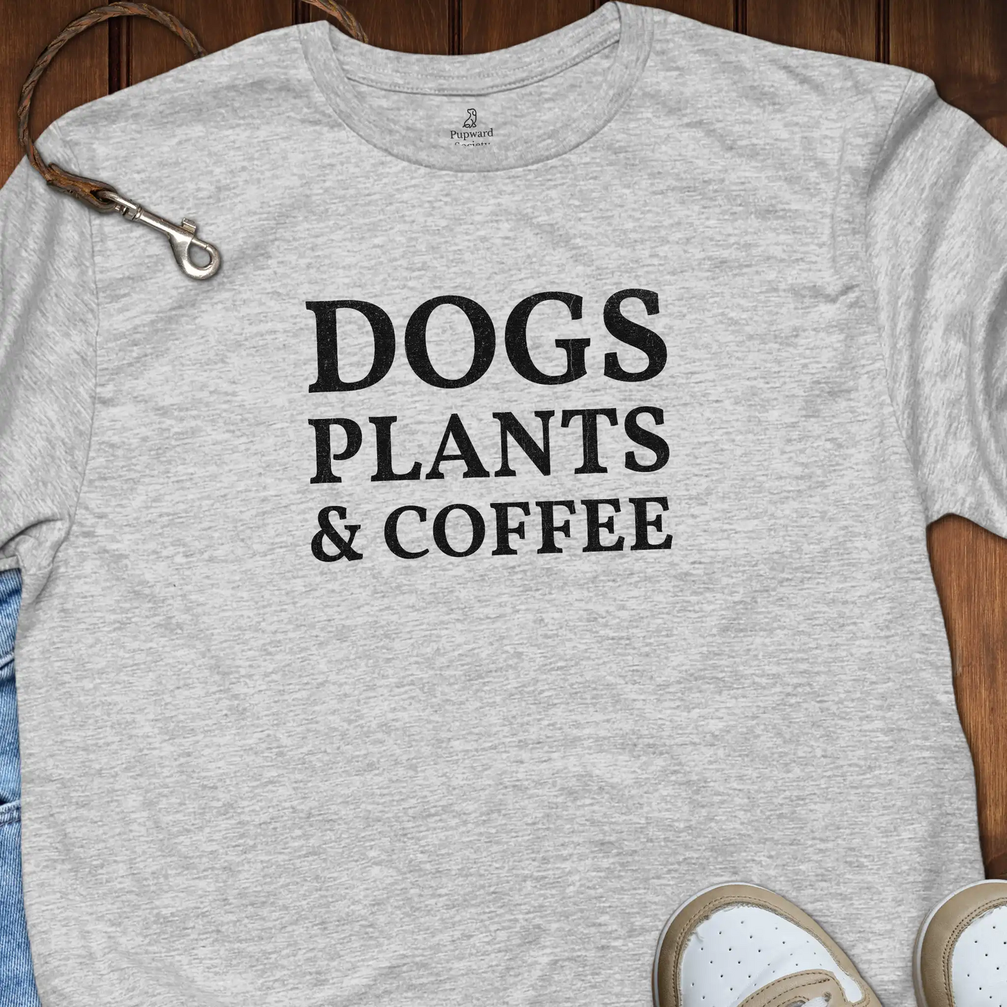 Dogs, Plants & Coffee T-Shirt
