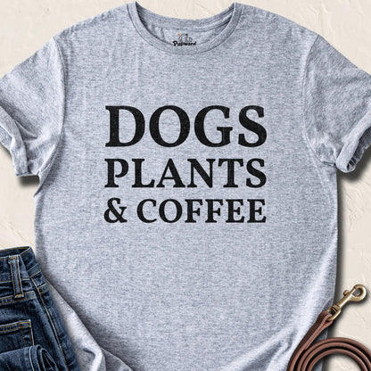 Dogs, Plants & Coffee — Sport Grey standard