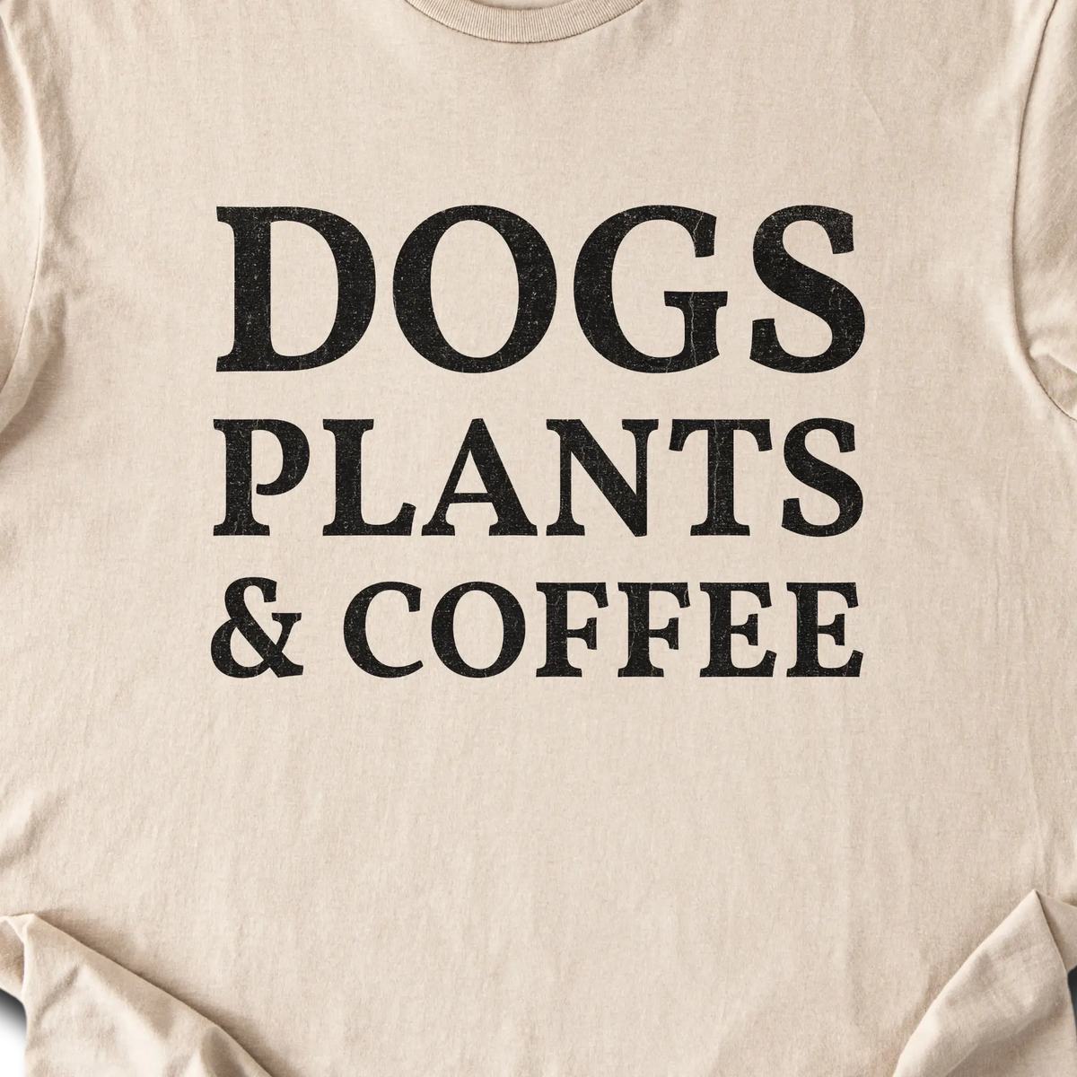Dogs, Plants & Coffee — Sand zoomed