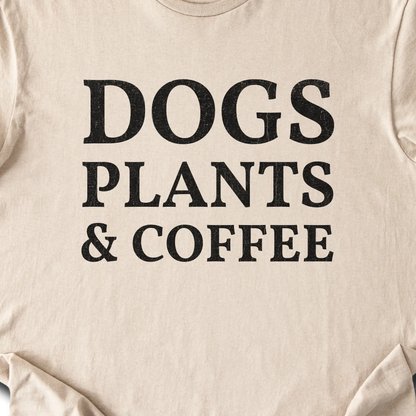Dogs, Plants & Coffee — Sand zoomed