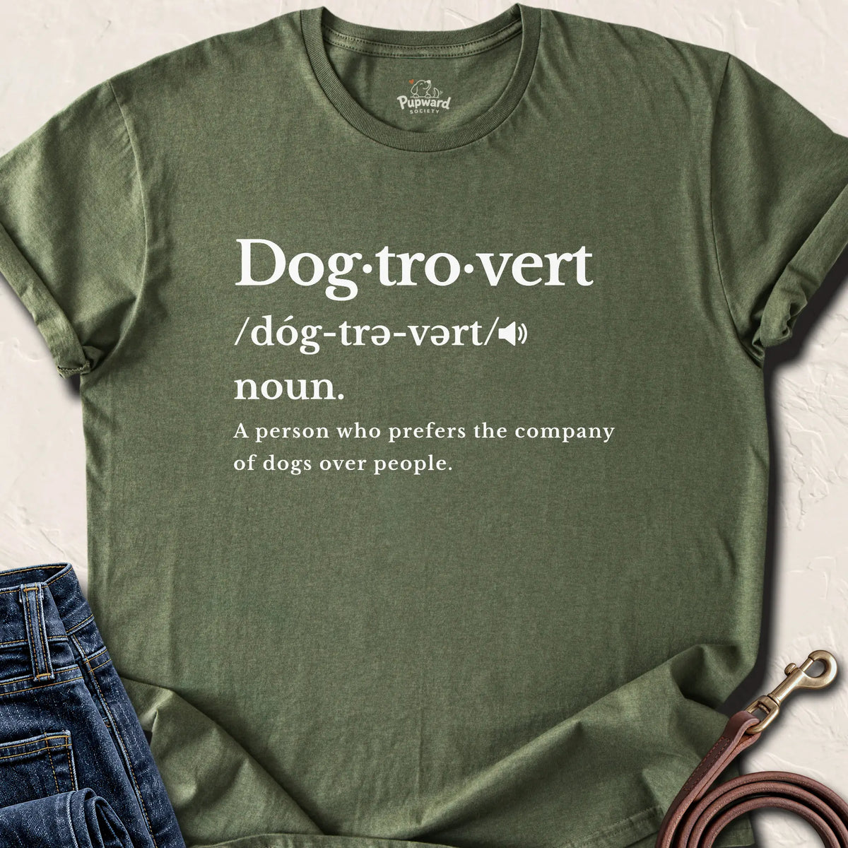 Dogtrovert — Military Green standard